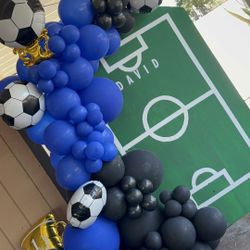 Balloon Garland And Backdrop