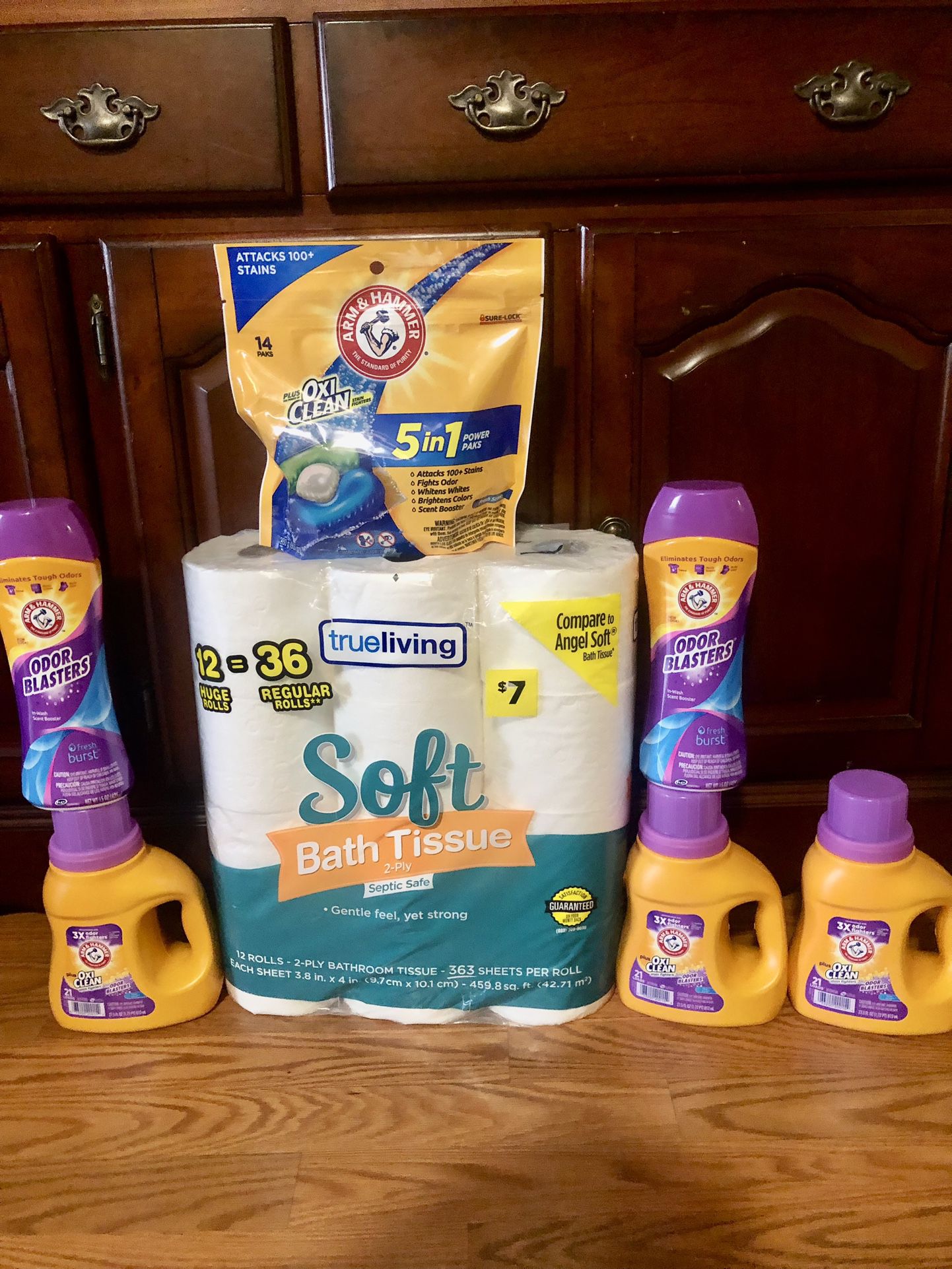 ARM AND HAMMER BUNDLE WITH TISSUE 