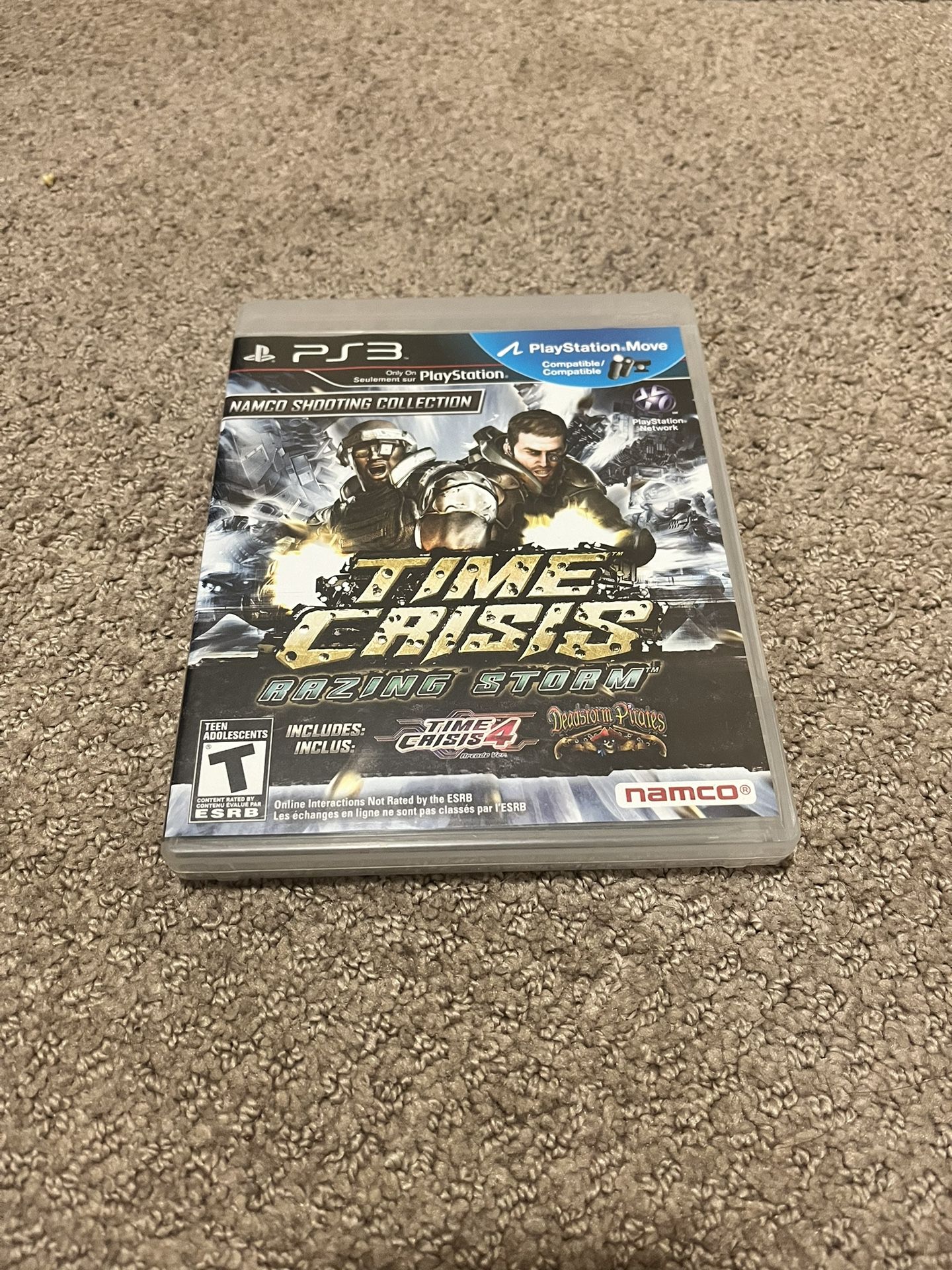 Time Crisis Razing Storm PlayStation 3 PS3