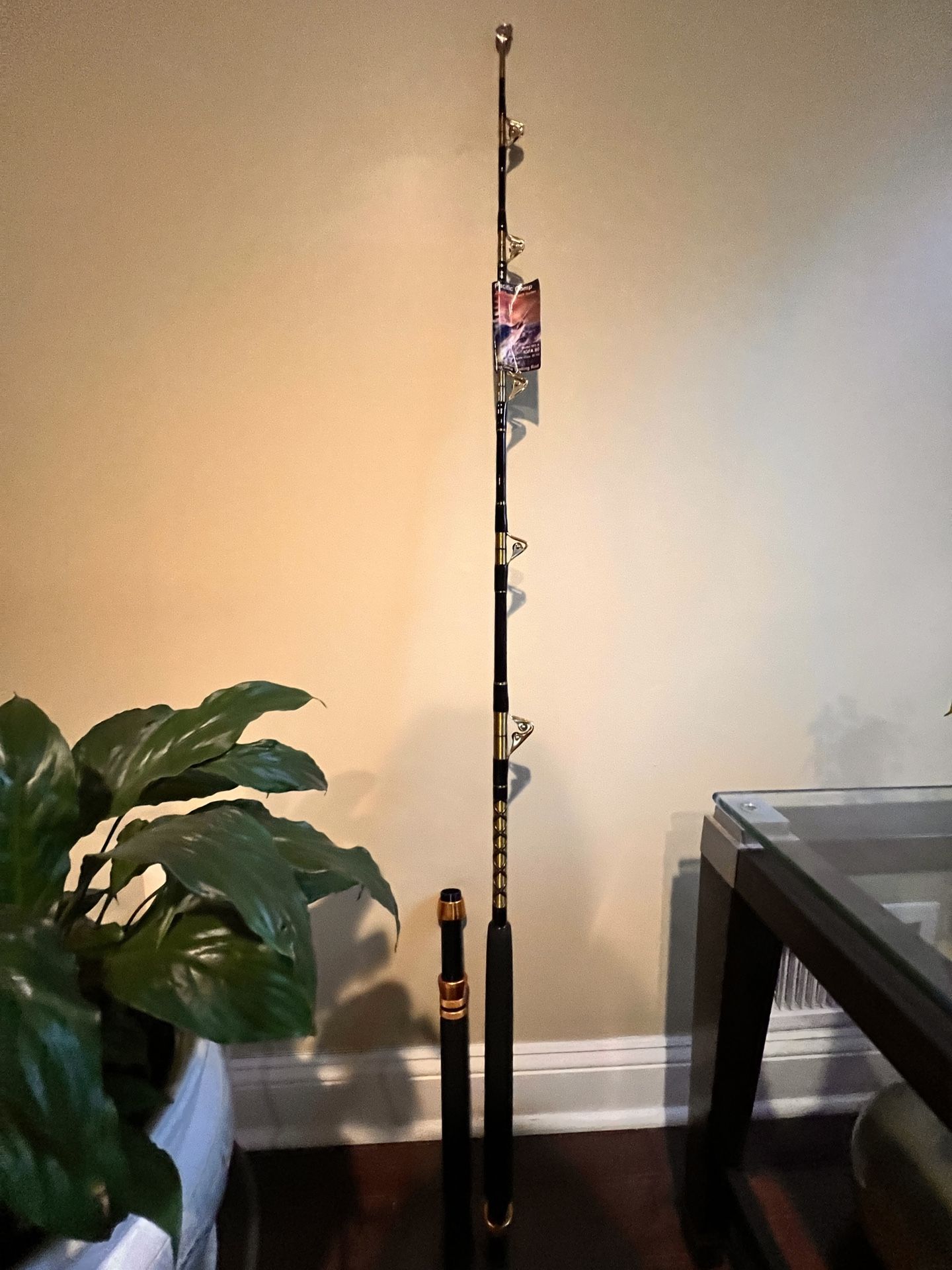 Pacific bay pacific comp rod big game trolling rod