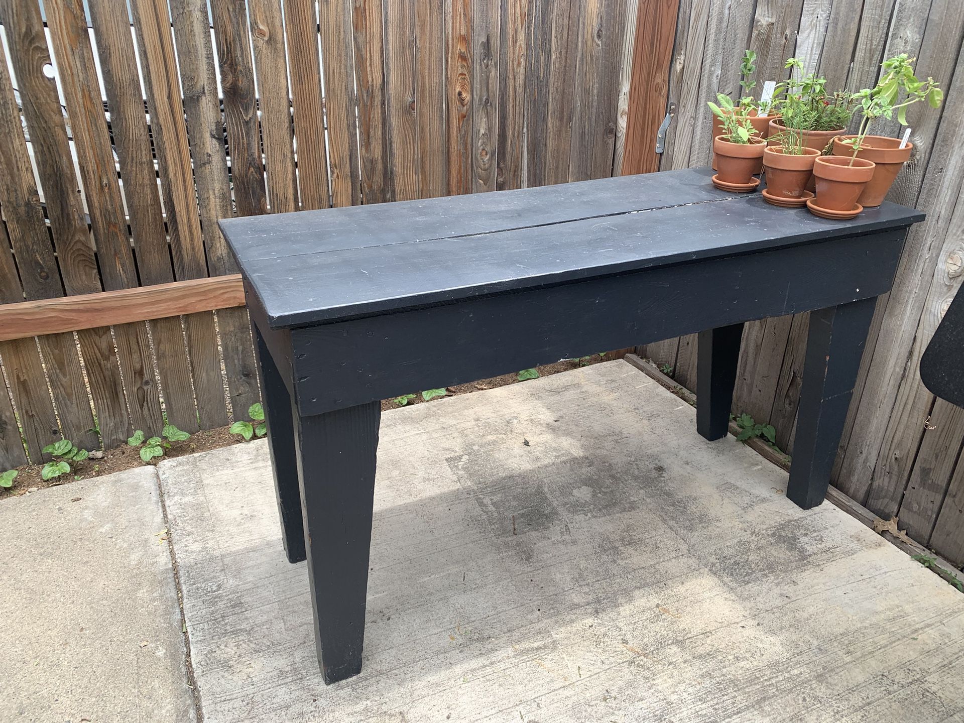 Wooden Work Bench