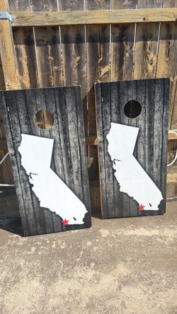 Corn Hole set- San Diego theme