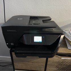Printer scanner with error message