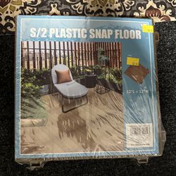 Plastic Snap Patio/balcony Floor 