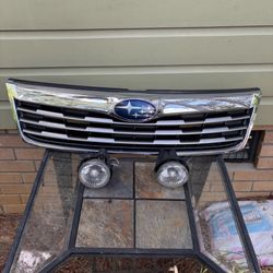 Subaru Grill And Fog Lights 