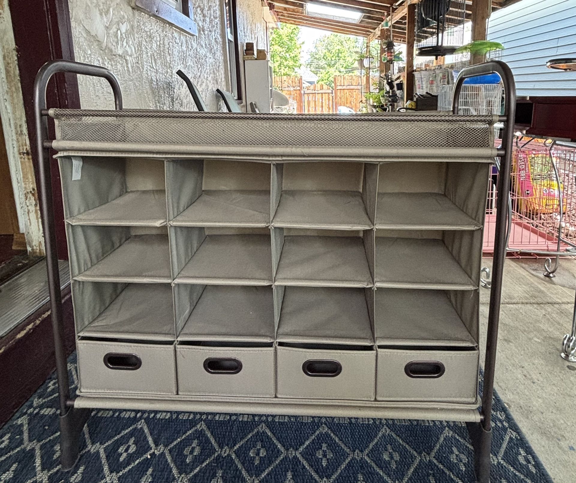 Multi Tiered Shoe Rack
