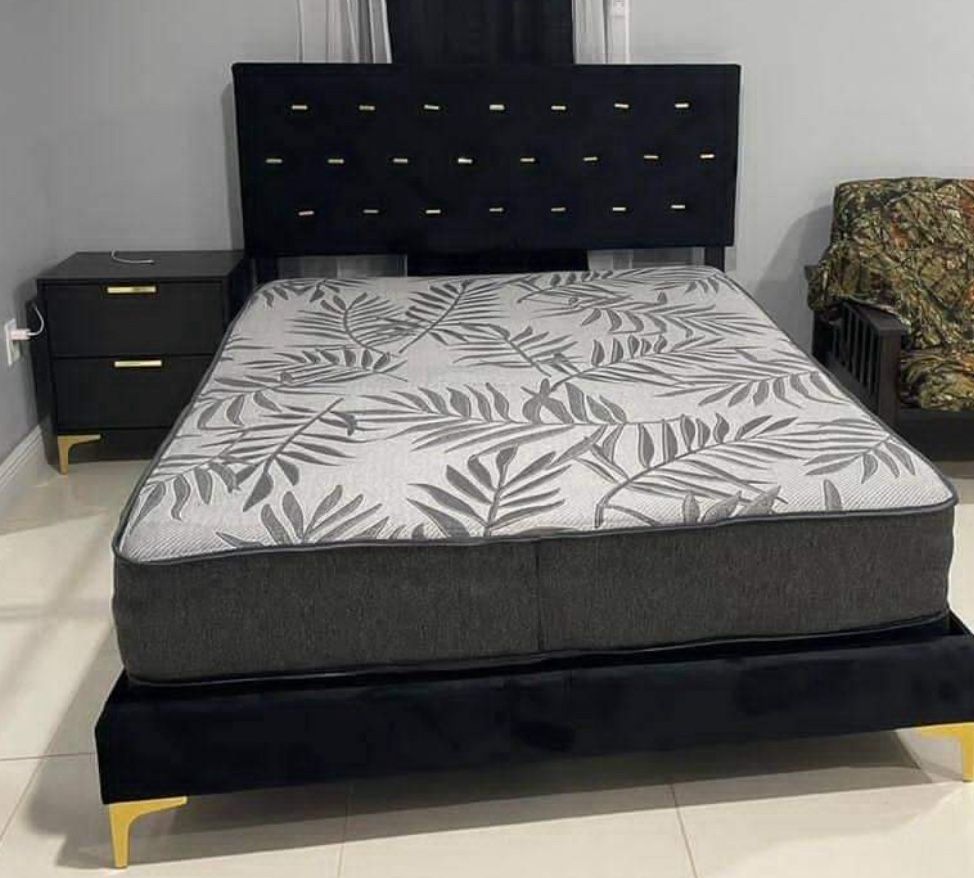 New 4pc Bedroom Set In Box 📦 Buy Now Pay Later $39 Down