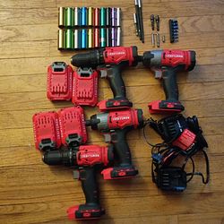 Lot of craftsman tools