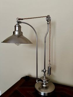 Pottery Barn - Rare Glendale Pulley Lamp