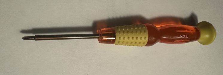 Y Shape 2.0x40mm Tri-wing Screwdriver For Nintendo Wii DS Lite GameCube