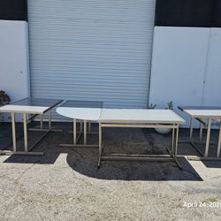 Modular Office Desk / Training Table Set – Configurable Workstations (Multiple Pieces) 