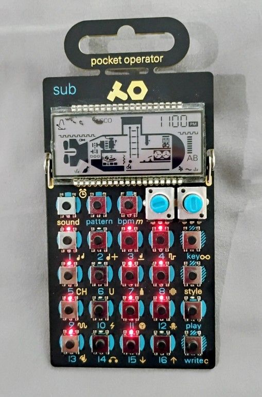 Brand New Teenage Engineering Pocket Operator PO-14 Sub Bass Synthesizer and Sequencer