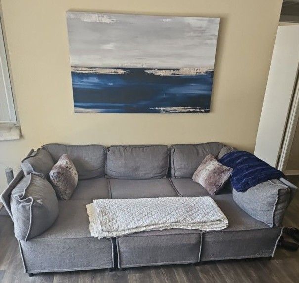 Fabric Sectional Couch