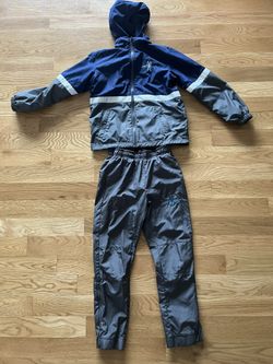 Girls Youth Large New Wave Volleyball Warmup Jacket And Pants 