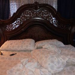 Set King BED And Big Mirror 
