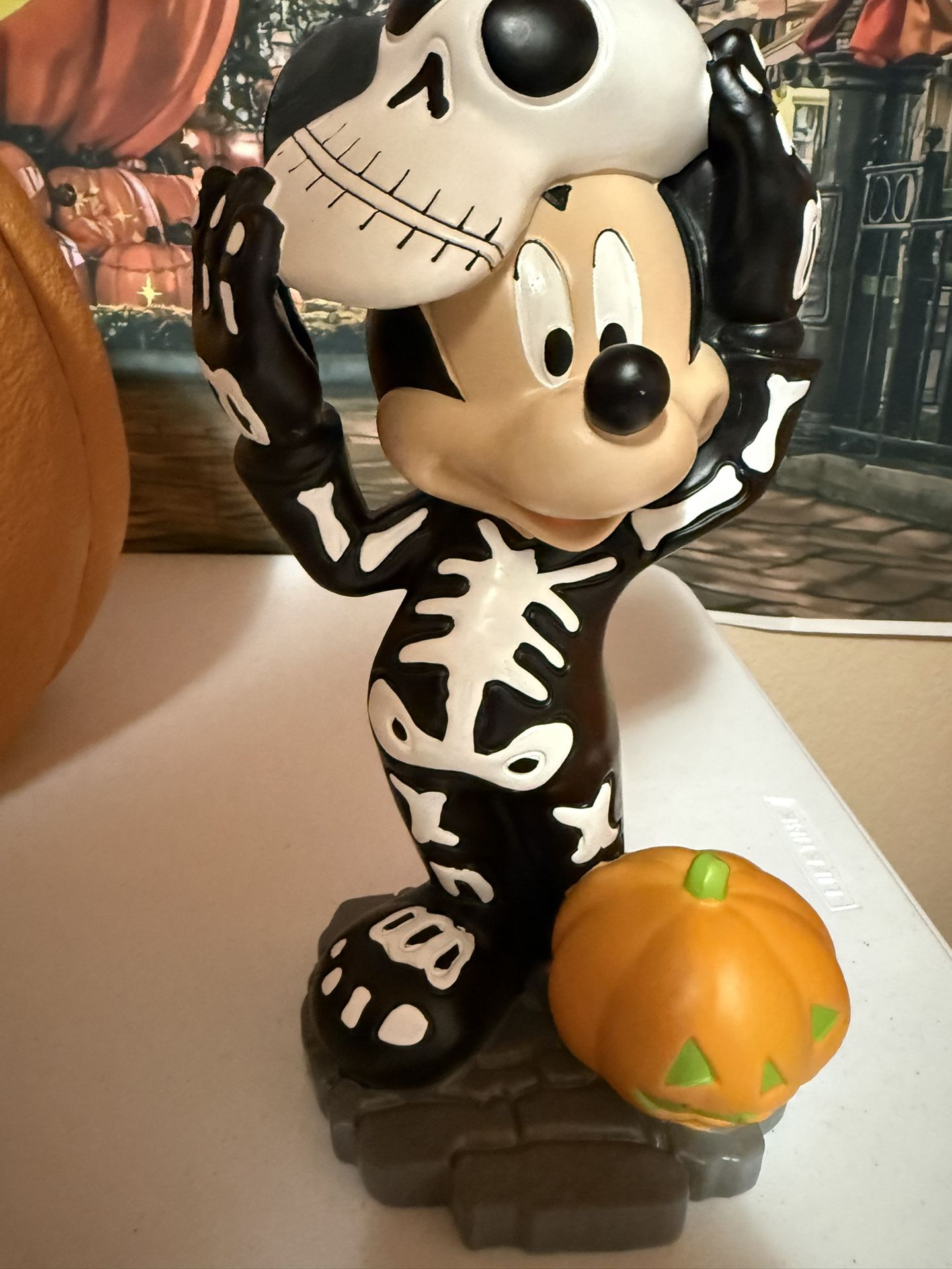 Skellington Mickey Mouse Figurine