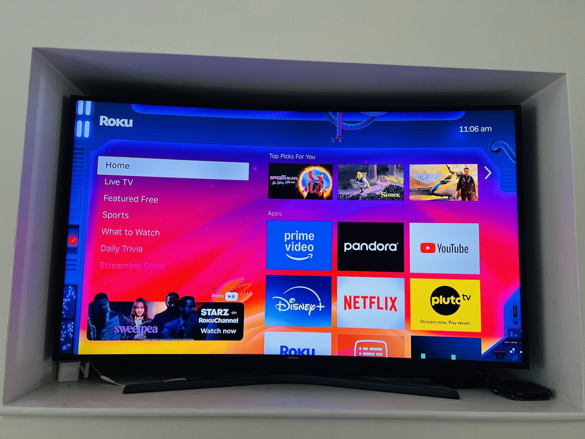 Samsung Curved TV 55”