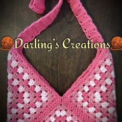 Handmade Crochet Shoulder Bag
