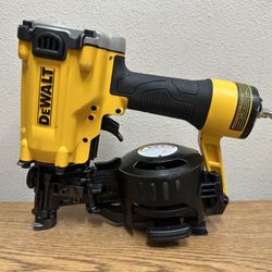 DEWALT DW45RN Pneumatic 15° Coil Corded Roofing Nailer
