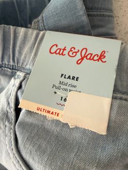 Cat & Jack Girls Flare Jeans Size 16
