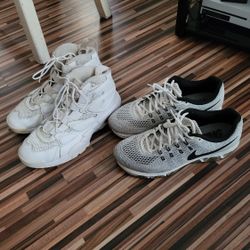 Nike Air Runners And Nike Uptempo Sz 9.5 $80 For Both!