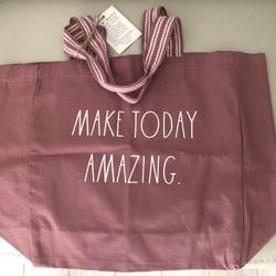 Rae Dunn Cotton Tote Bag