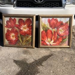 Set If 2 Liv Carson Framed Prints