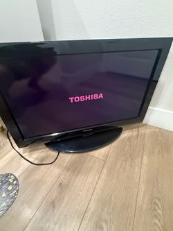 Black Toshiba LCD 55” television