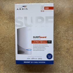 Arris Surfboard S33 Internet Modem