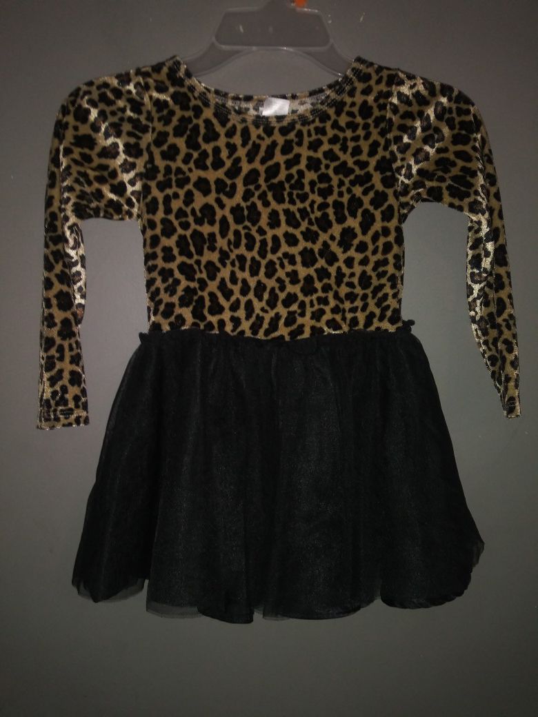 ***GIRL'S SIZE 3T ANIMAL PRINT TUTU OUTFIT!***