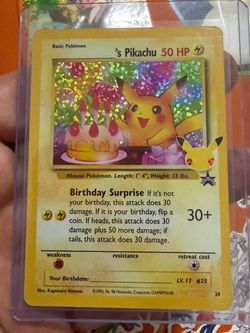 Pikachu ______'s Pikachu - Celebrations: Classic Collection (CCC) Pokemon