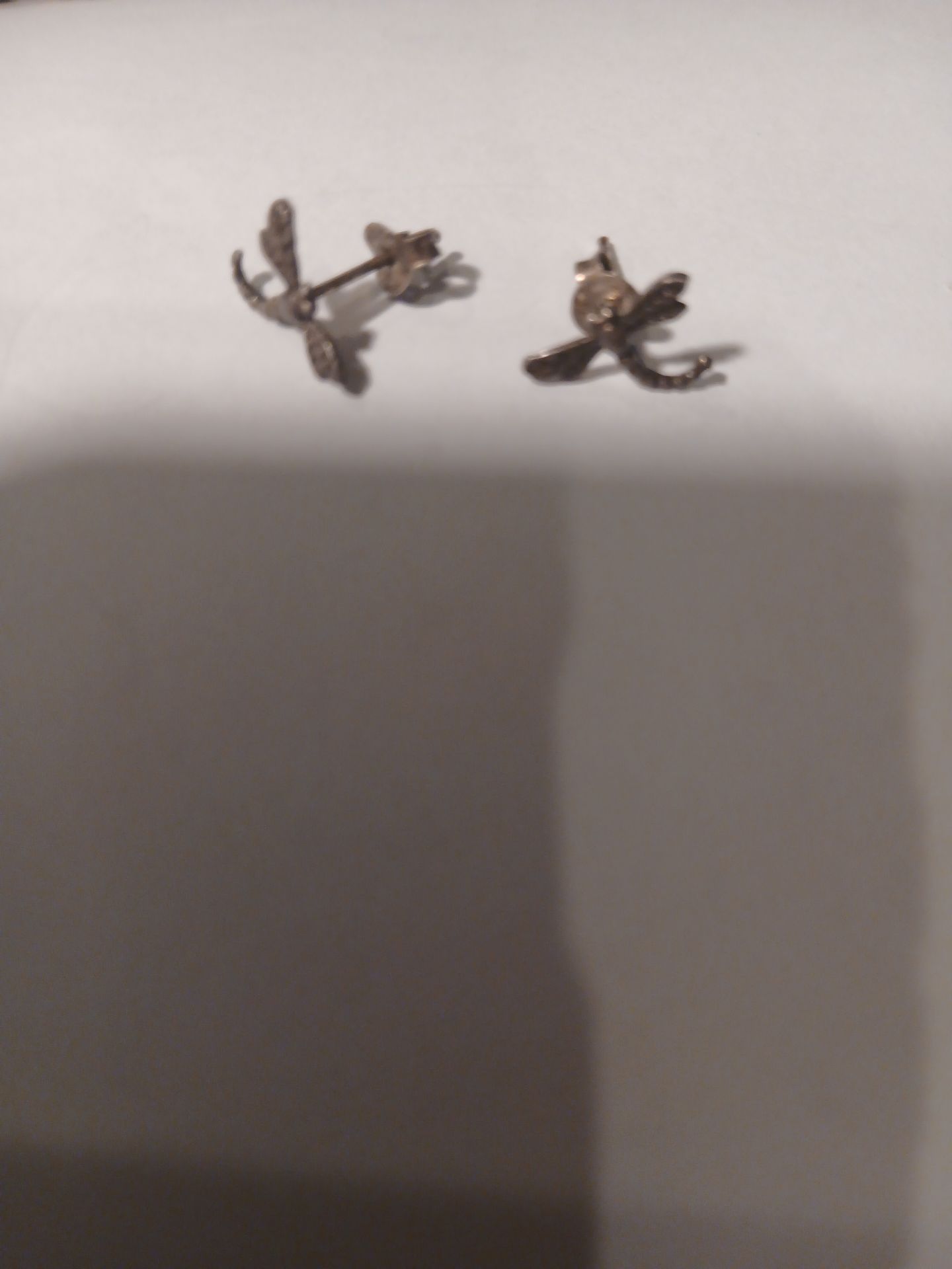 Vintage Dragonfly Stud Earrings