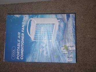 Mini air conditioner fan