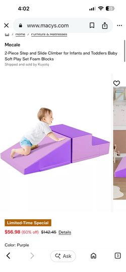 Climbing blocks foam activity