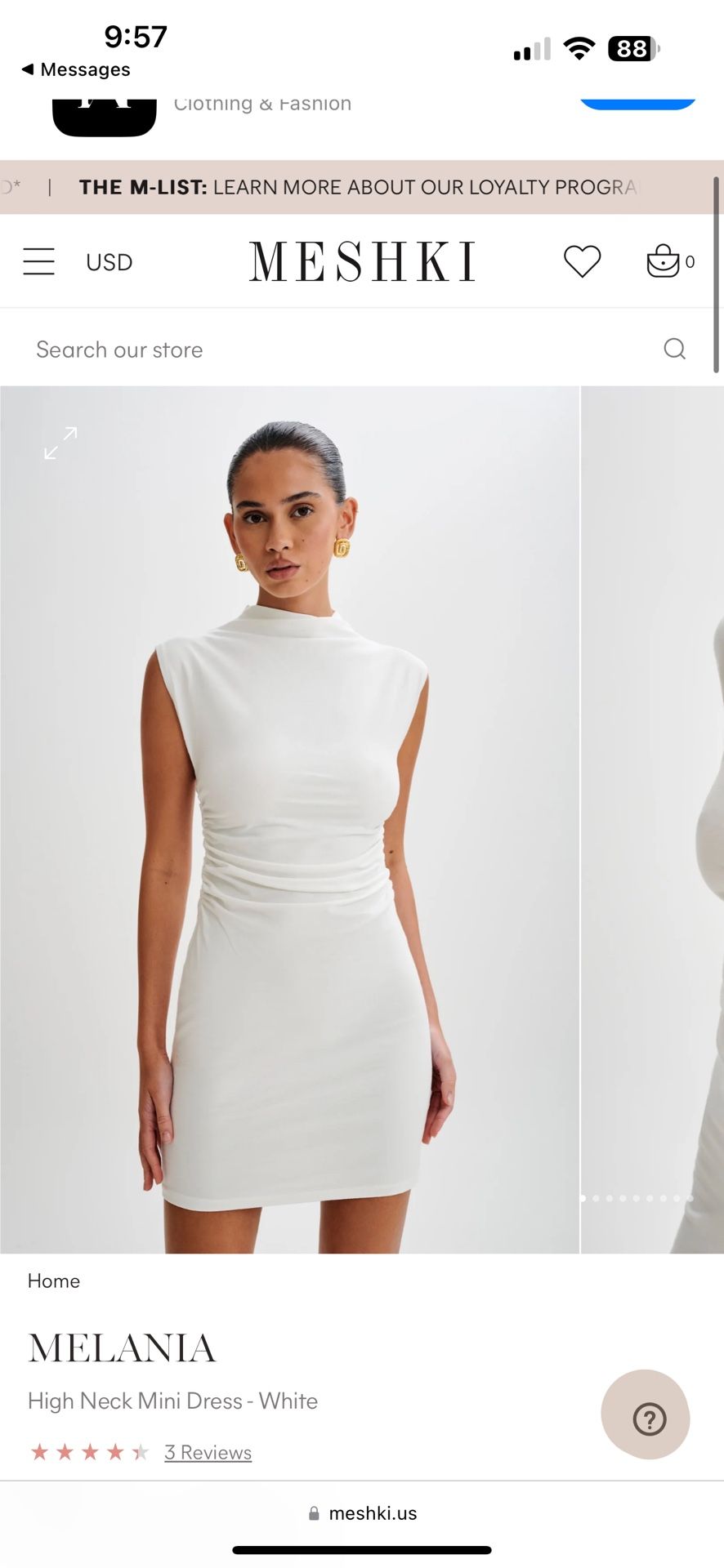 Melania Mini Dress Meshki GRADUATION DRESS - www.joarbit.com