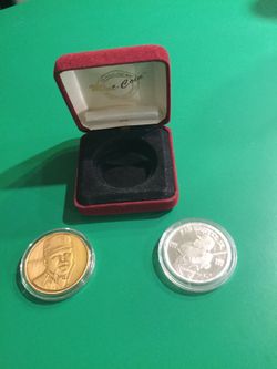 KEN GRIFFEY JR. COMMEMORATIVE COINS.