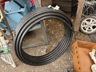 Poly pipe  100 psi – 100' x 1"