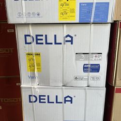 New DELLA 12,000 BTU/ 1 Ton Mini Split Air Conditioner, 115V, 19 SEER2