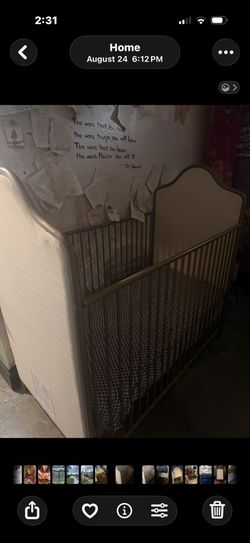 Crib And Changing Table