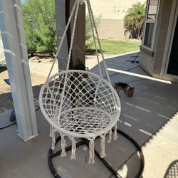 Rope Swinging Porch Chair 