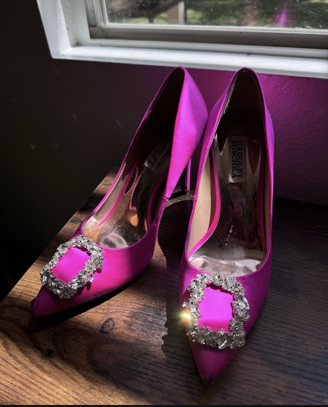 Summer Heels Badgley Mischka Size 7