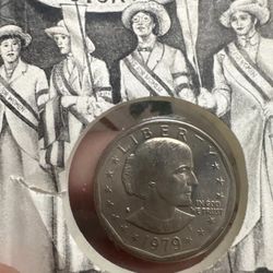 1979 Susan B Anthony Coin