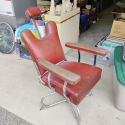 Antique Chair Tattoo Hair Salon Barber Shop Very Cool Unique