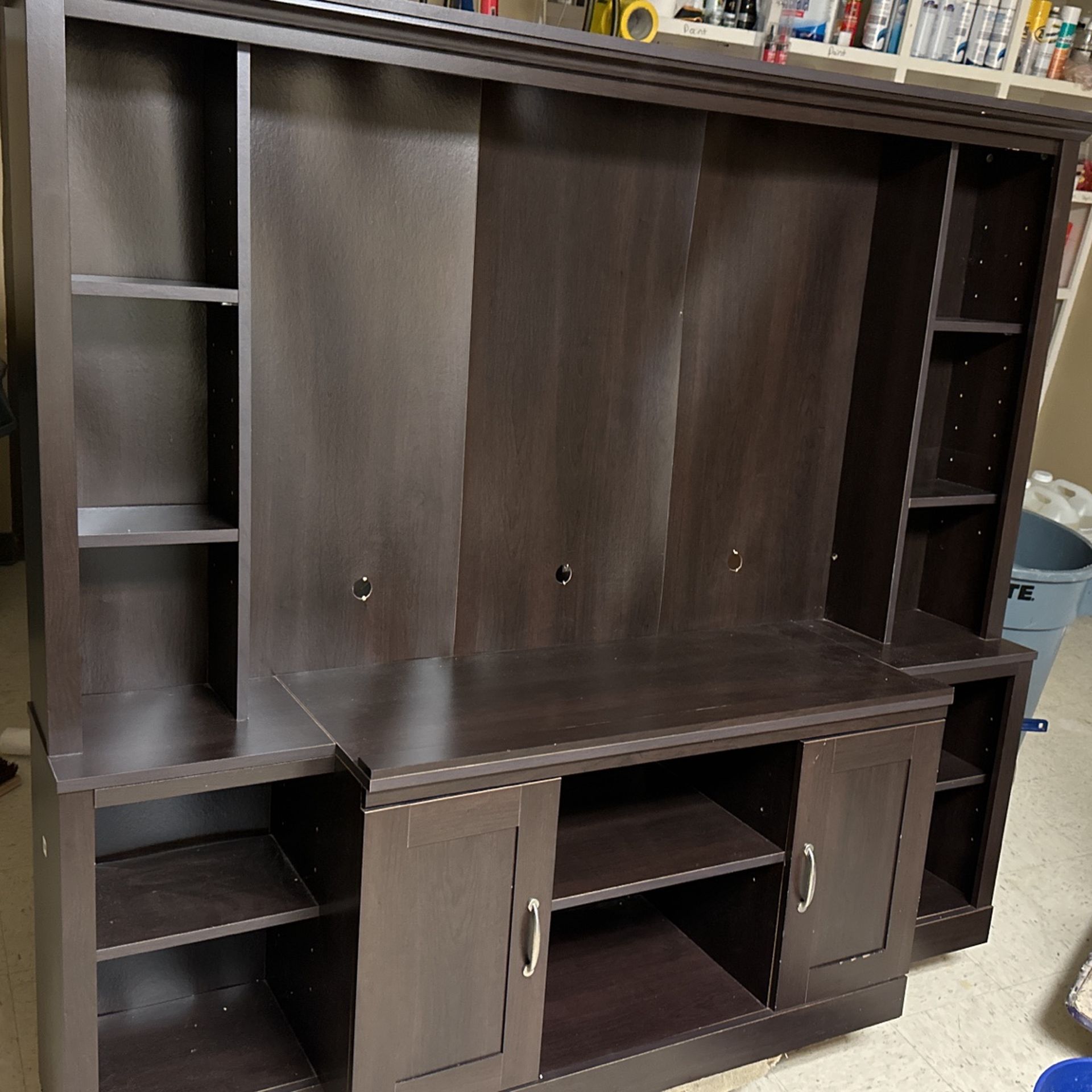 TV Stand Width 69”Hight 62. “