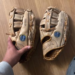 2 Baseball Gloves 