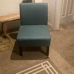 Two Chairs  Blue