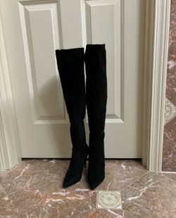 Steve Madden Black  Heels Boots 🖤