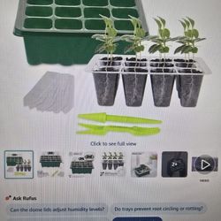 10 Pack Seed Starter Kit