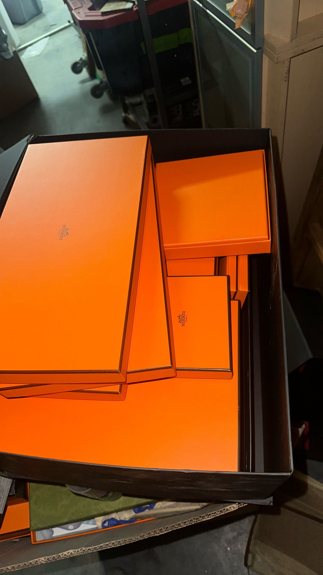Designer Boxes All Original(Hermes,Chanel,Gucci,Dior) Christmas