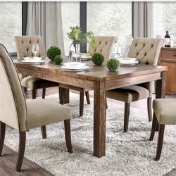 Wood Dinning Room Table Without Chairs 